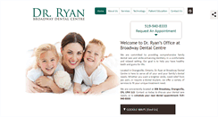 Desktop Screenshot of broadwaydentalcentre.com